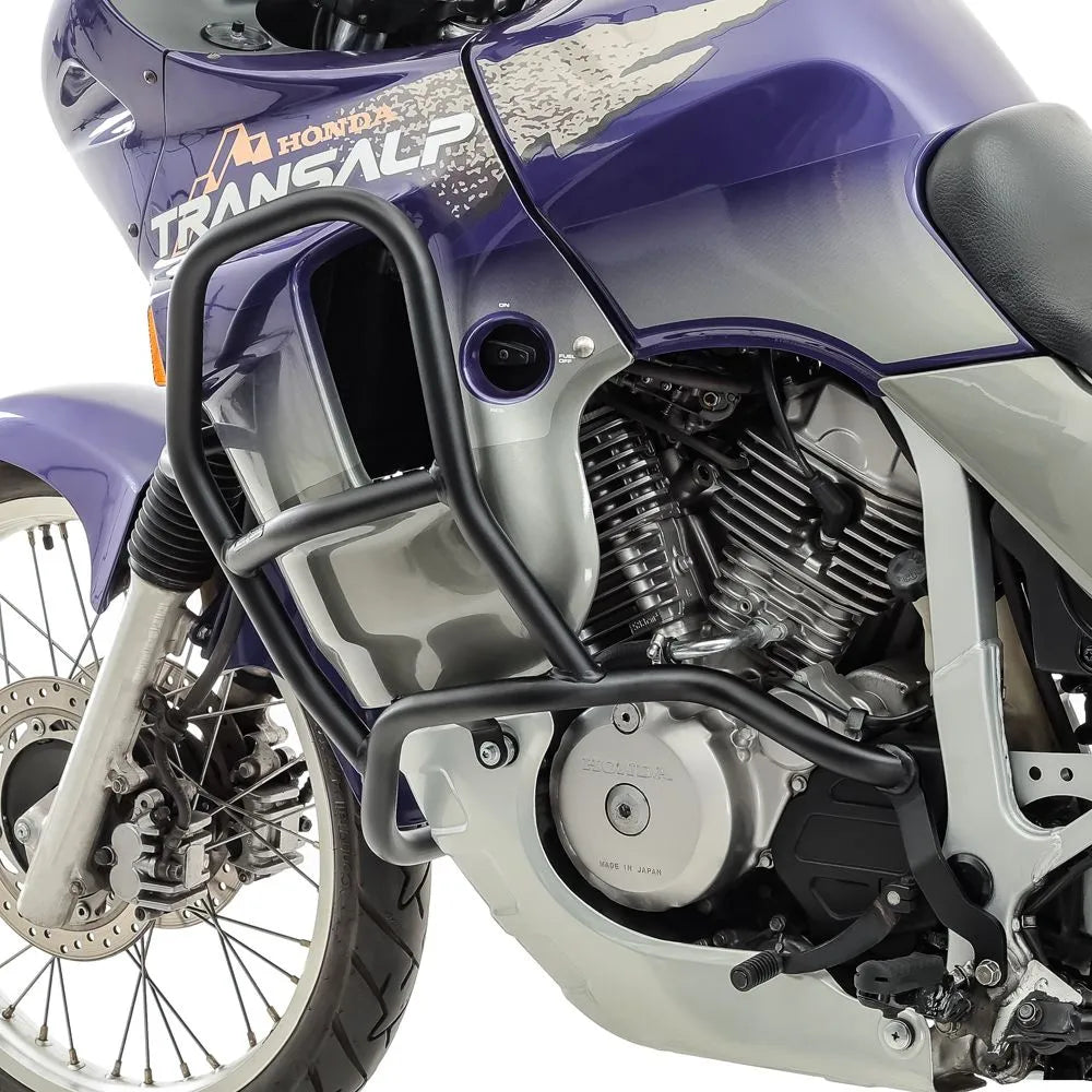 Crash bar pentru Honda Transalp XL 600 V 87-99, Negru Protectie motor MK17