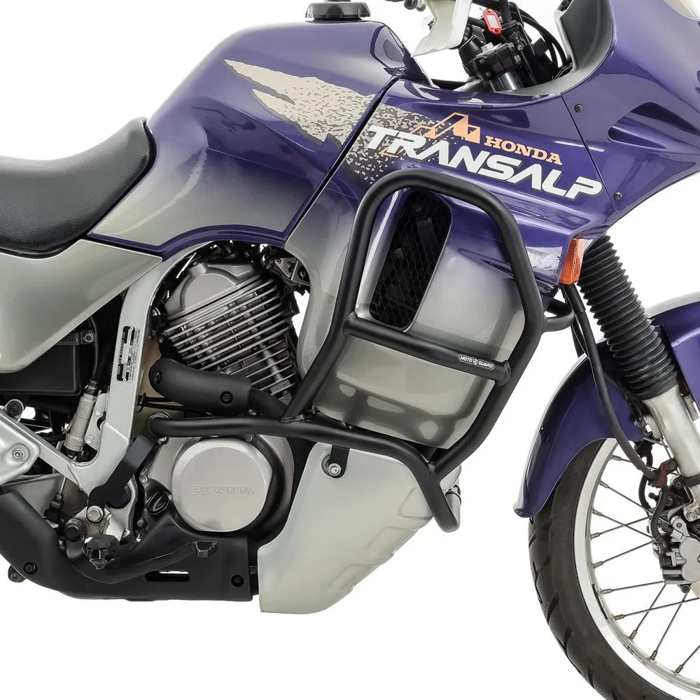 Crash bar pentru Honda Transalp XL 600 V 87-99, Negru Protectie motor MK17