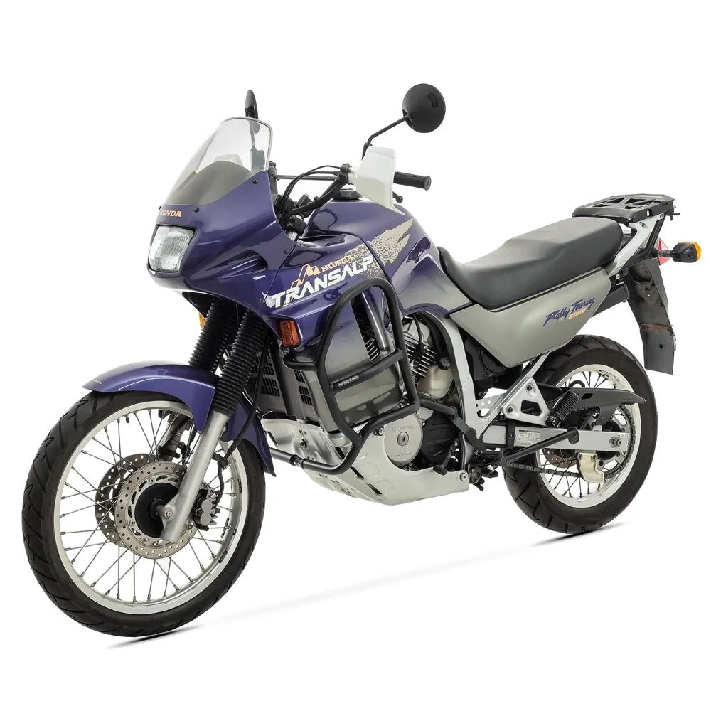 Crash bar pentru Honda Transalp XL 600 V 87-99, Negru Protectie motor MK17