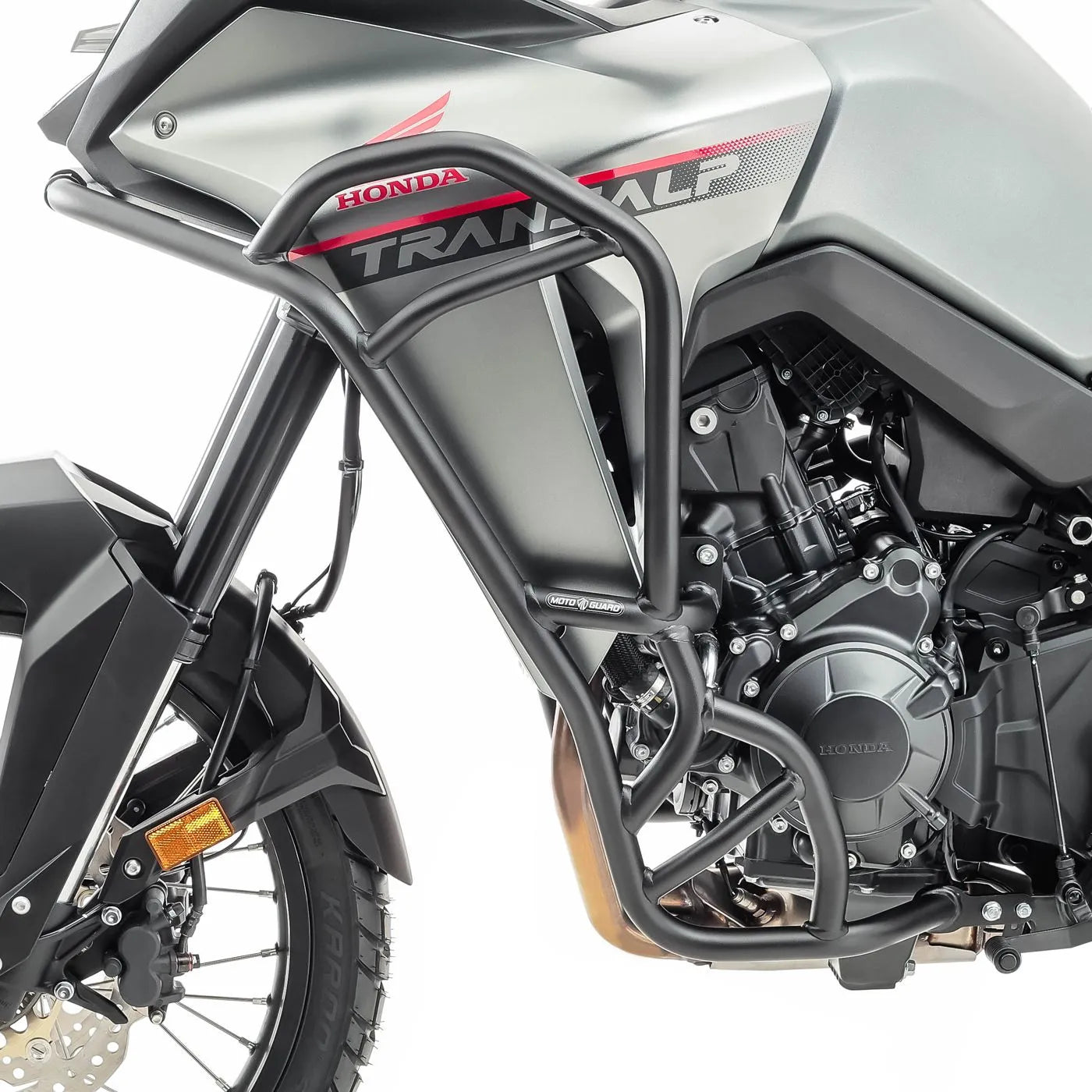 Crash bar pentru Honda Transalp XL 750 23-24  , Negru Protectie motor KT12