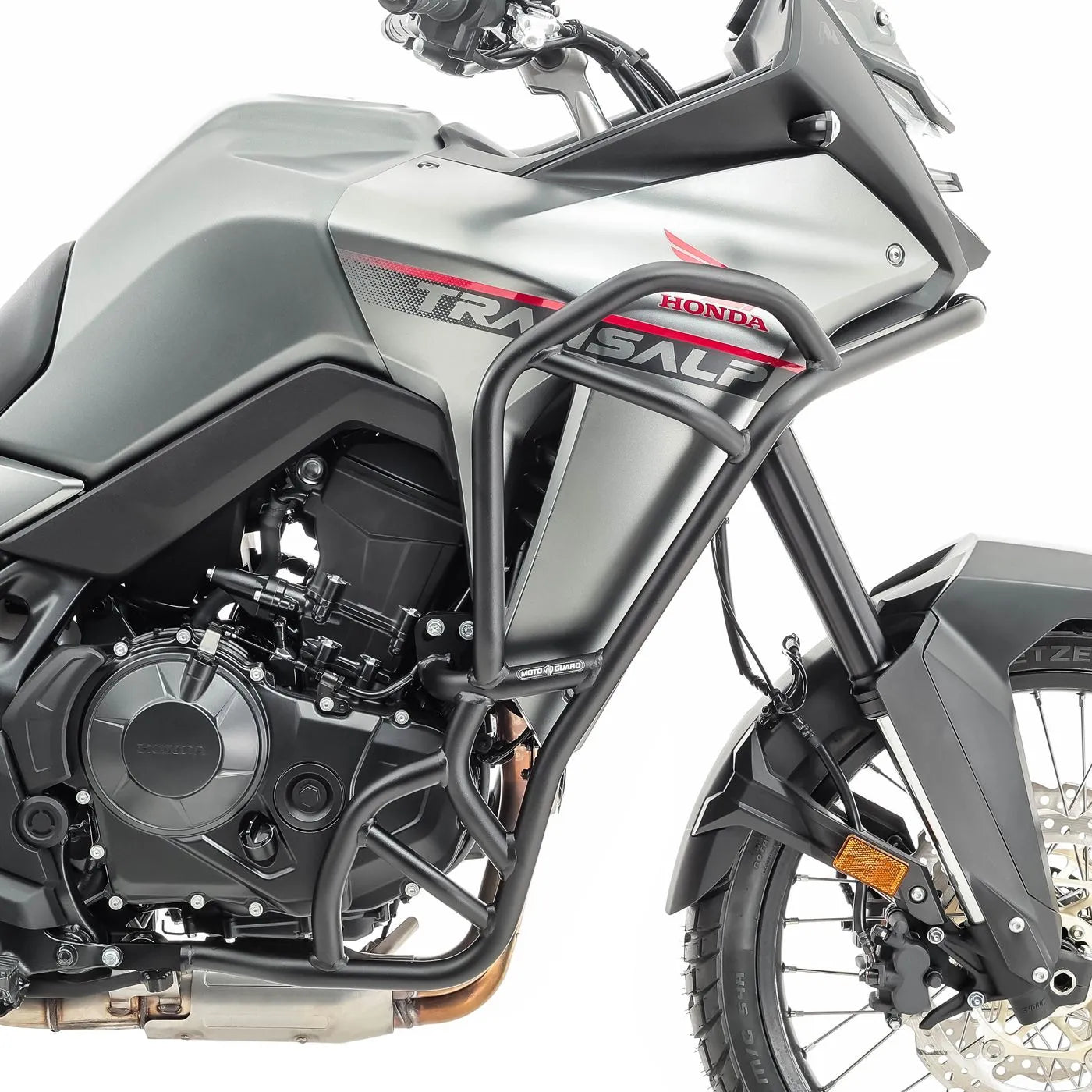 Crash bar pentru Honda Transalp XL 750 23-24  , Negru Protectie motor KT12