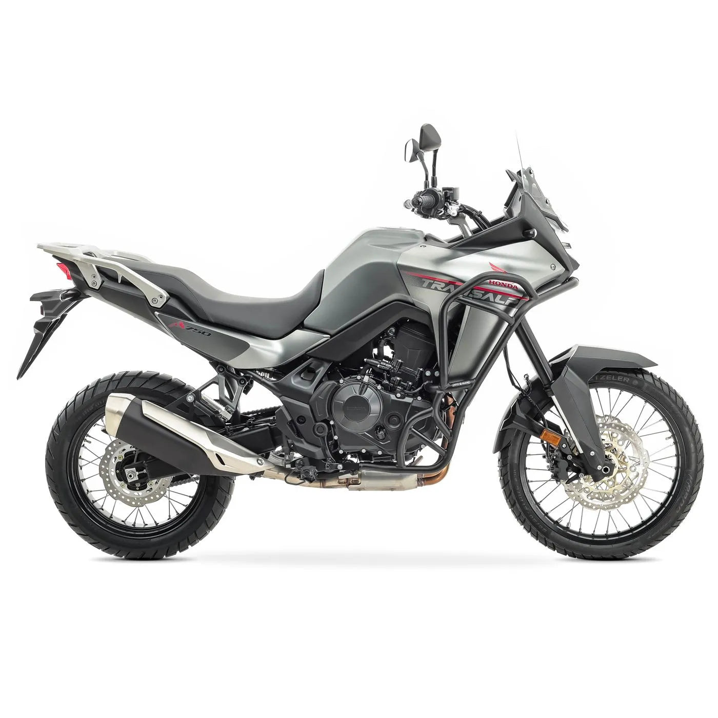 Crash bar pentru Honda Transalp XL 750 23-24  , Negru Protectie motor KT12