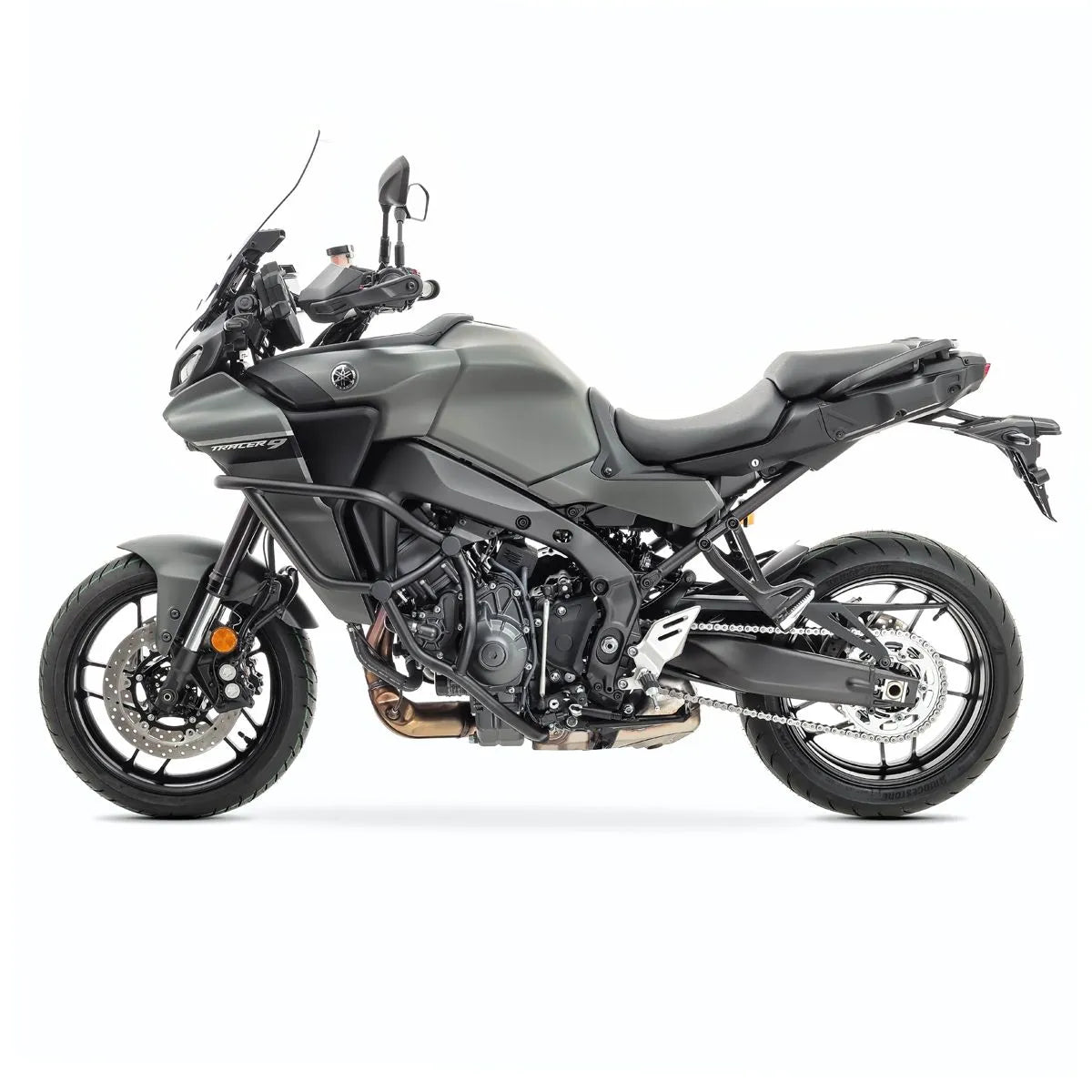 Crash bar pentru Yamaha Tracer 9 / GT 21-23, Complet, Negru Protectie motor