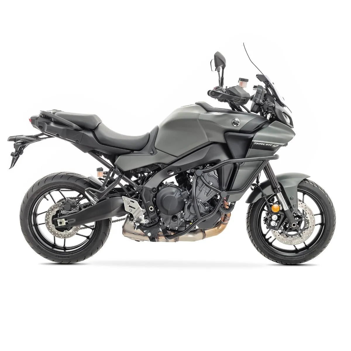 Crash bar pentru Yamaha Tracer 9 / GT 21-23, Complet, Negru Protectie motor