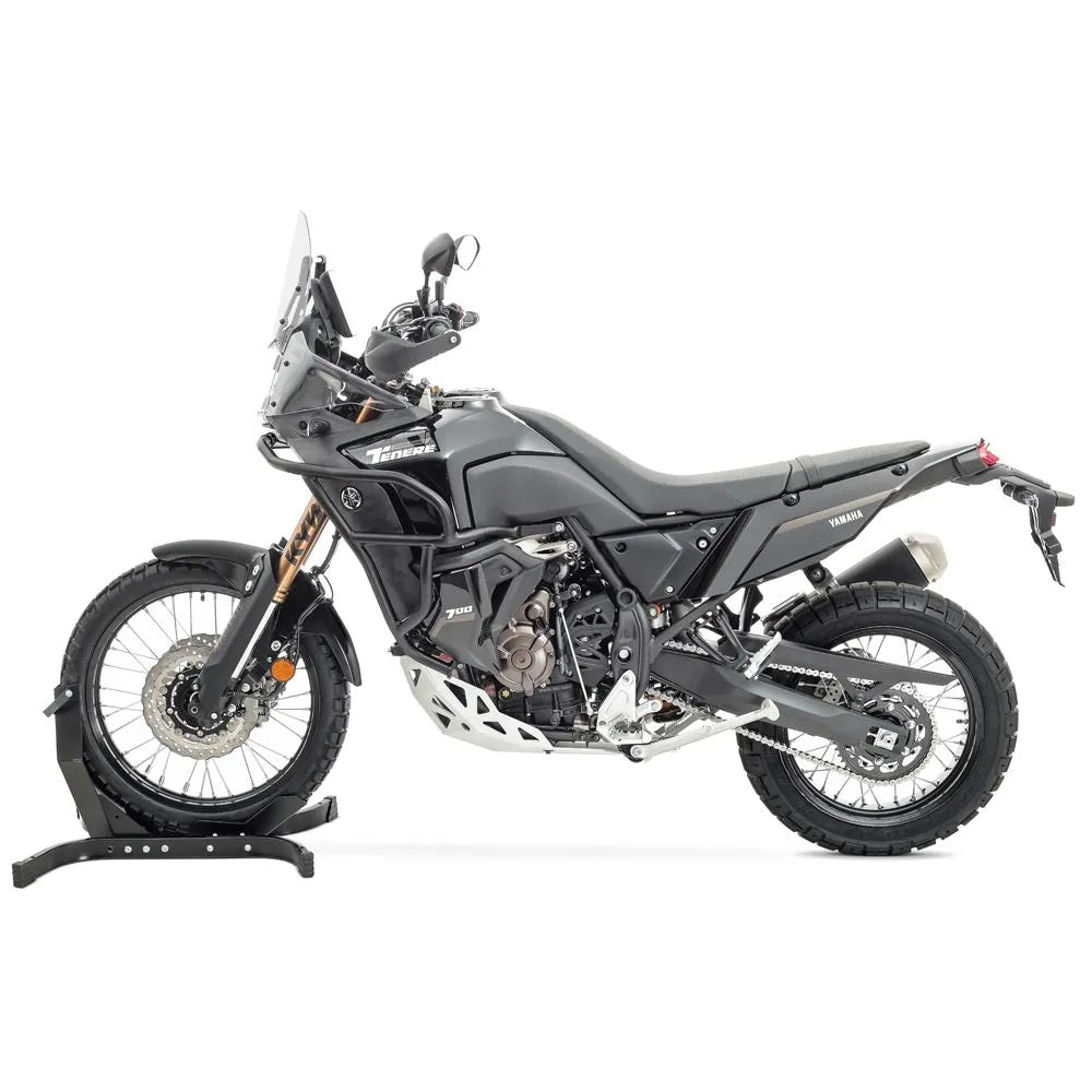 Crash bar pentru Yamaha Tenere 700 World Raid 22-23, Partea de sus, Negru Protectie motor