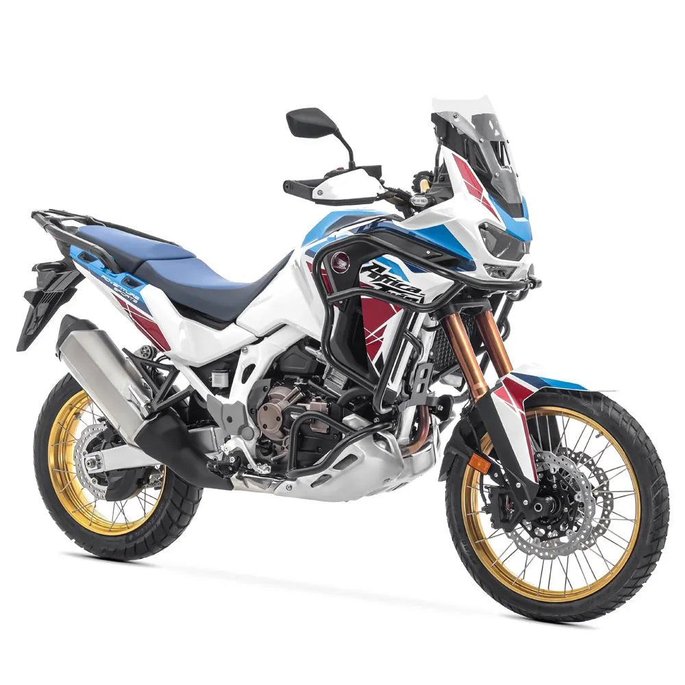 Set protectie motor + geanta pentru crashbar set pentruHonda Africa Twin Adventure Sports 1100 20-21, Negru
