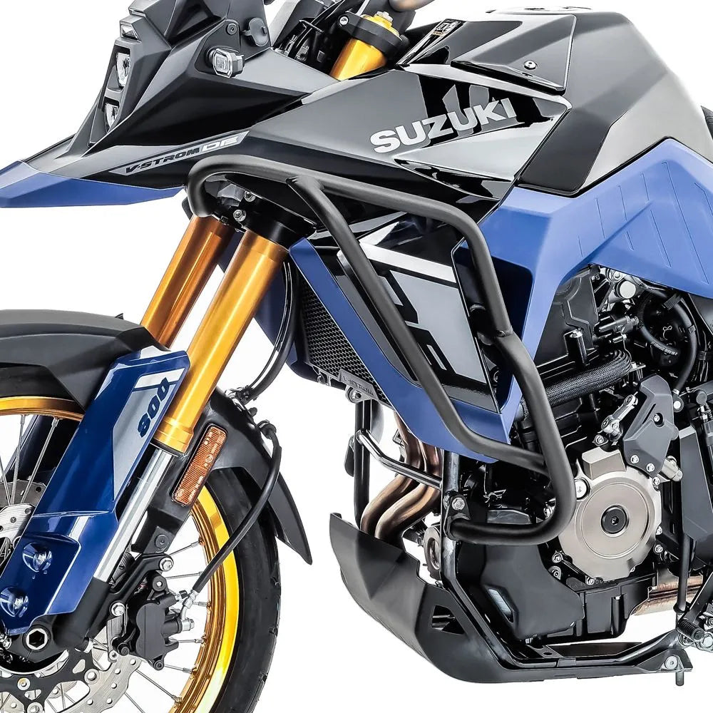 Crash bar pentru Suzuki V-Strom 800 DE 23-24 , Partea de sus, Negru Protectie motor