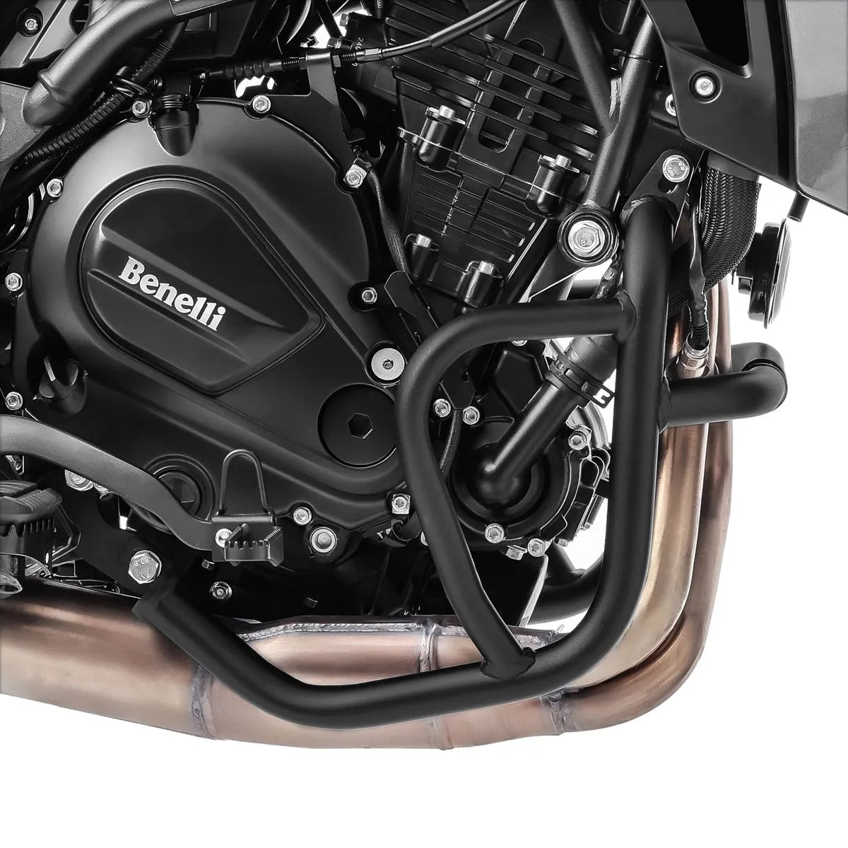 Crash bar pentru Benelli TRK 702 / X 23-24, Negru, Protecție motor