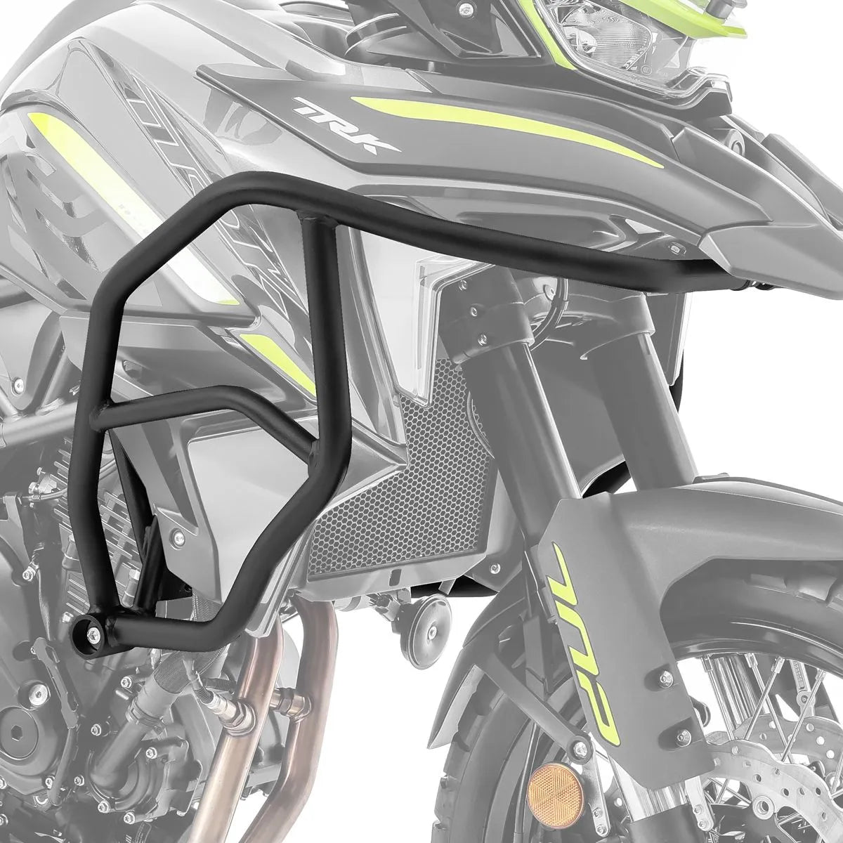Crash bar pentru Benelli TRK 702 / X 23-24, Negru, Protecție superioara