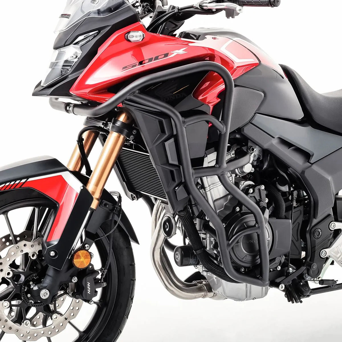 Crash bar pentru Honda CB 500 X 19-23, Negru, Protecție motor