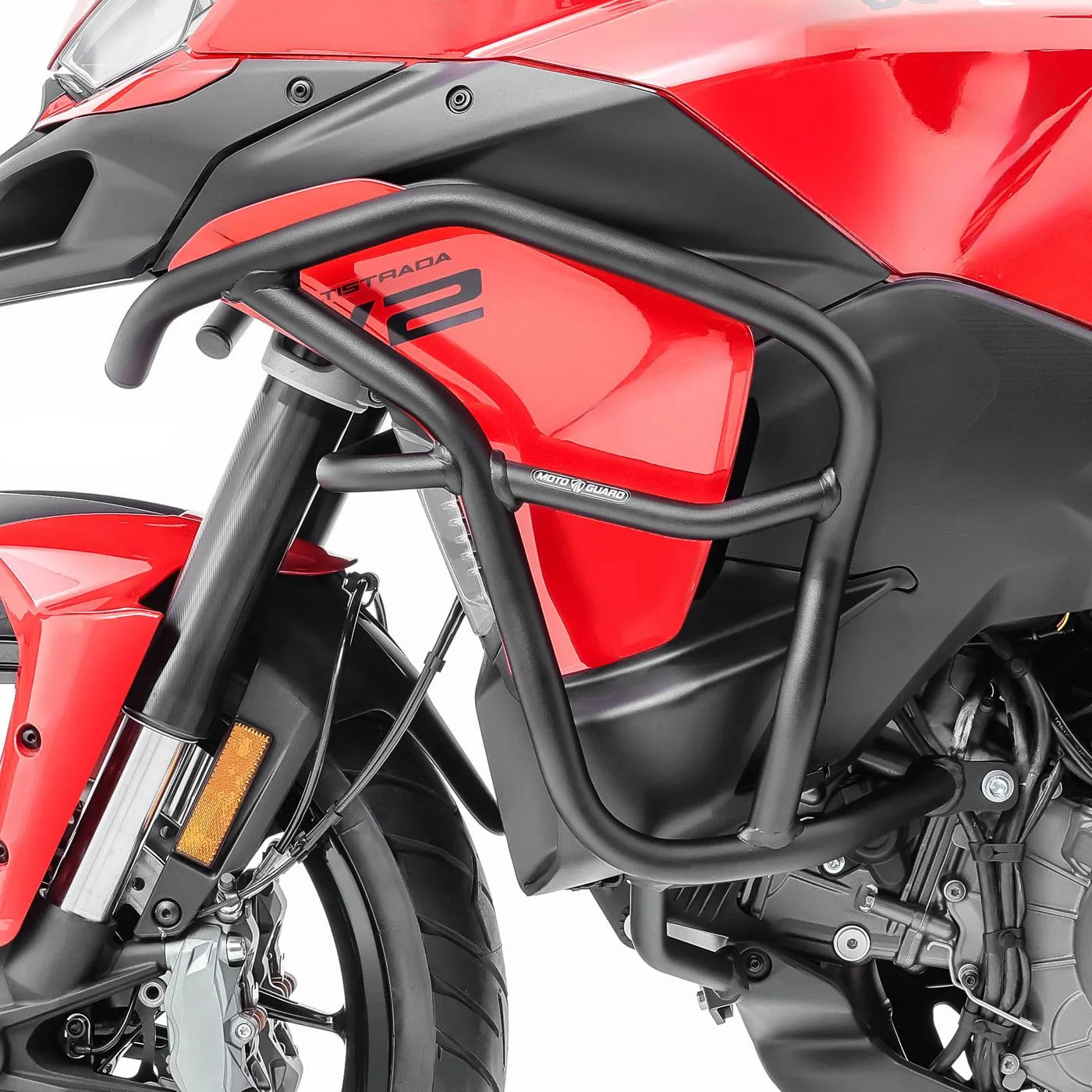 Crash bar pentru Ducati Multistrada V2 / S 2025, Negru Protectie motor