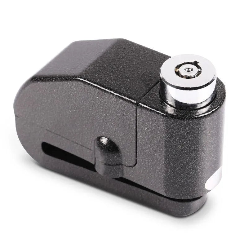 Lacat Antifurt Pentru Motociclete, Blocare Disc Frana Cu Alarma 120db, Impermeabil