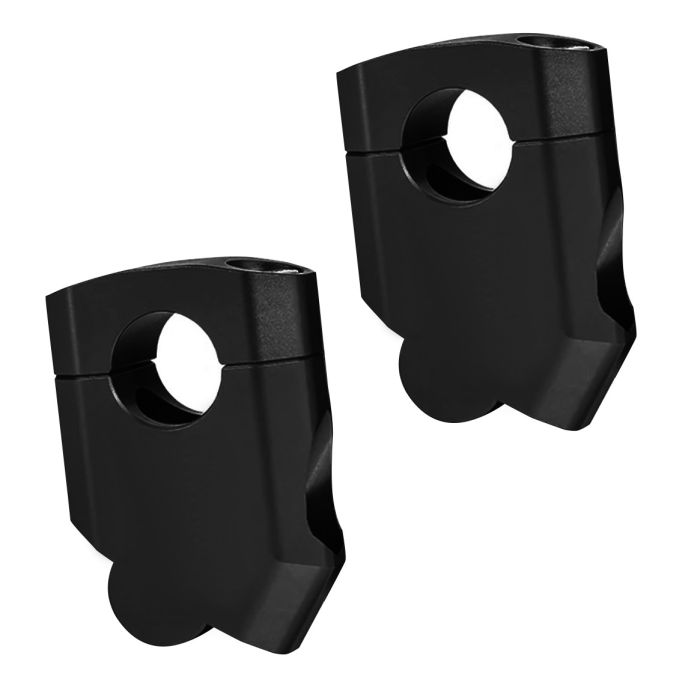 Ridică ghidonul cu 40 mm și îl mută 18 mm spre motociclist.