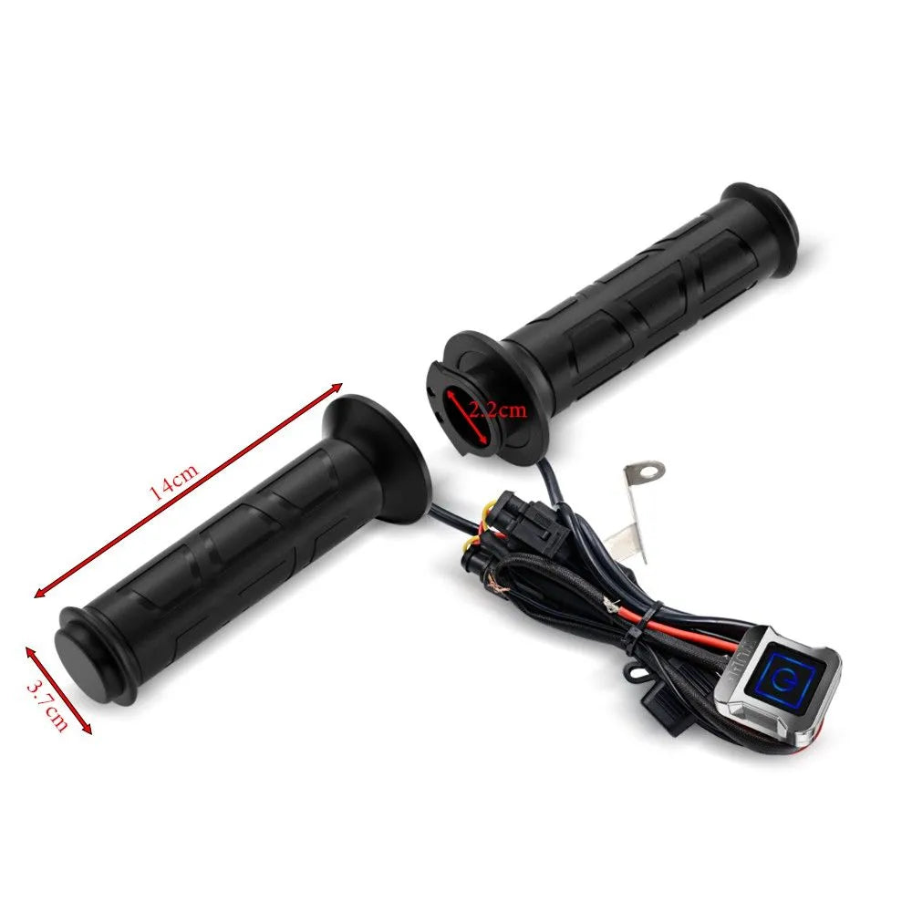 Încălzitor pentru ghidon / Încălzitor pentru motociclete Tourtecs GH1 pentru ghidon,22 mm, negru